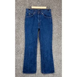 Vintage Levis 20517-0217 Jeans Mens 30*/31 Bootcut Orange‎ Tab 80s Made in USA